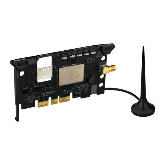 Bosch Conettix B444-V Installation Manual