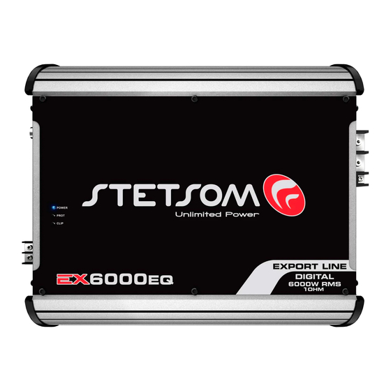 StetSom EXPORT LINE EX6000 User Manual