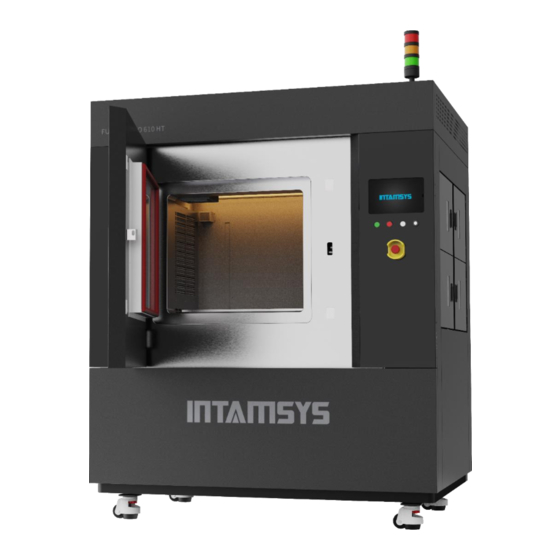 Intamsys FUNMAT PRO 610HT Manuals