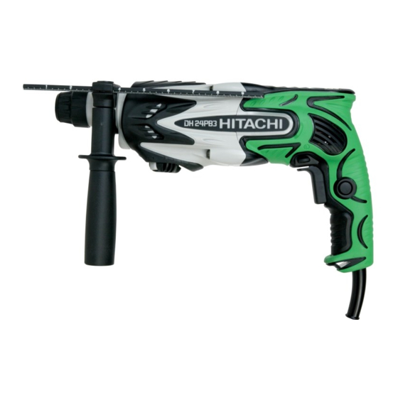 Hitachi Koki DH24PB3 Manuals