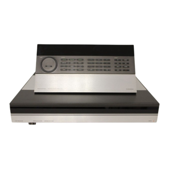 Bang & Olufsen Beomaster 5500 Service Manual