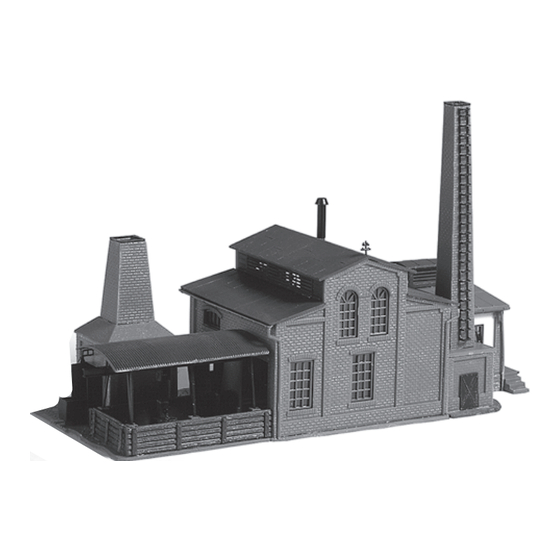 Auhagen Gaswerk 12 244 Assembly Instructions