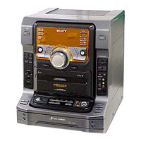 Sony HCD-ZX6 - Cd/receiver Component For Compact Hi-fi Stereo System Service Manual