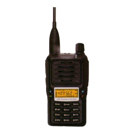 User Manuals: fdc FD-268A VHF Radio Earpiece