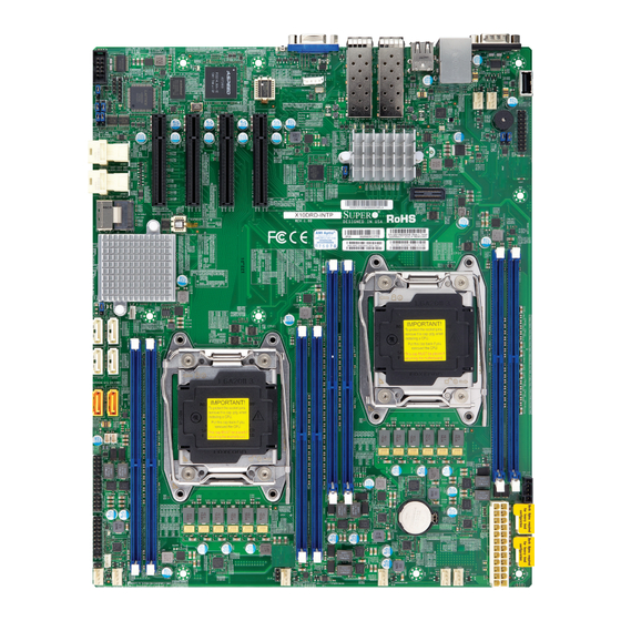 Supermicro SUPERO X10DRD-LTP User Manual