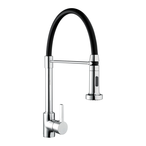 Bristan Liquorice Kitchen Sink Tap Installation Instructions & User Manual