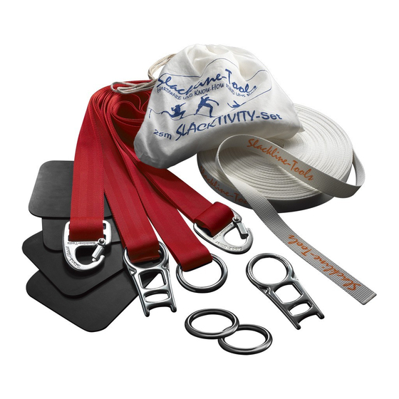 Slackline-Tools SLACKTIVITY Manual Of Use