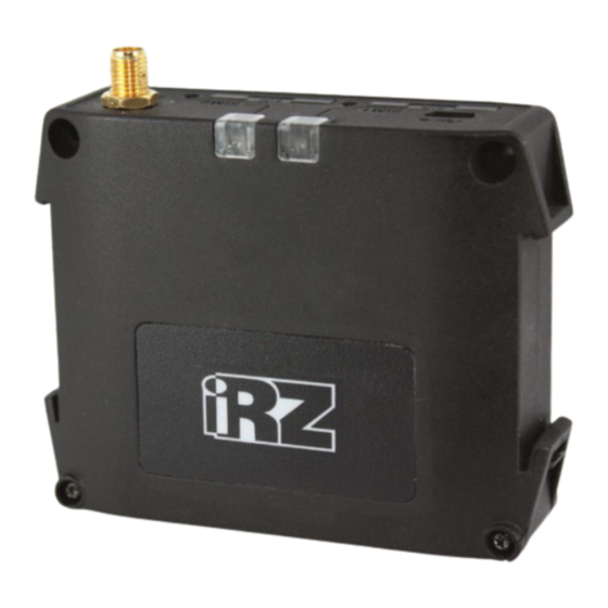 User Manuals: iRZ ATM3-232 3G Communicator