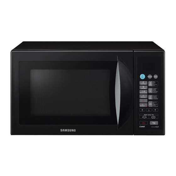 Samsung CE1031R-TS Owner's Instructions And Cooking Manual