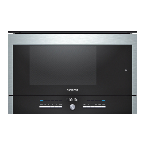 Siemens HB25D5 4W Series Manuals