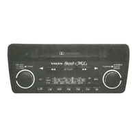 Volvo Stereo MDL Installation Instructions Manual