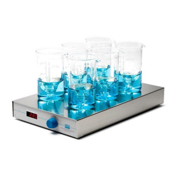 Velp Scientifica MULTISTIRRER 6 DIGITAL Instruction Manual