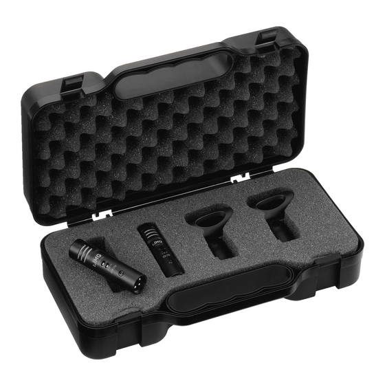 IMG STAGELINE ECM-250 Quick Start Manual