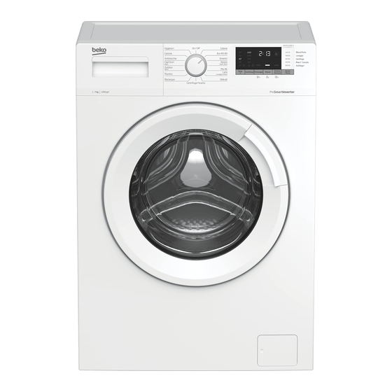 Beko WUX71232WI User Manual