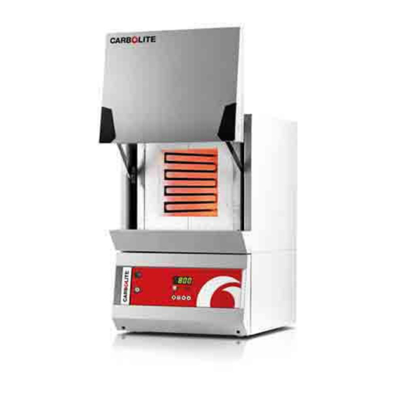 VERDER Carbolite Gero CWF 11/5 Installation, Operation And Maintenance Instructions