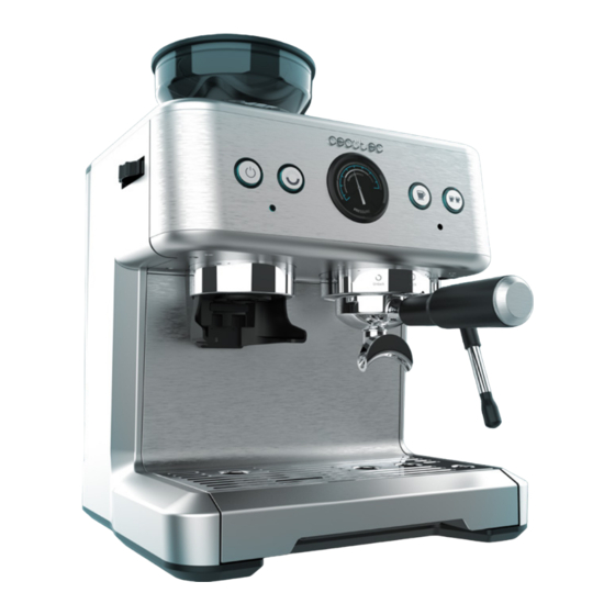 cecotec POWER ESPRESSO 20 BARISTA MAESTRO Instruction Manual