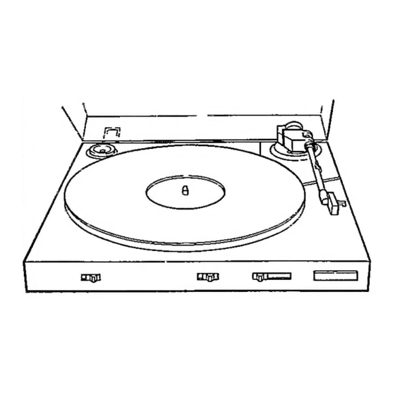 Pioneer PL-J230 Service Manual