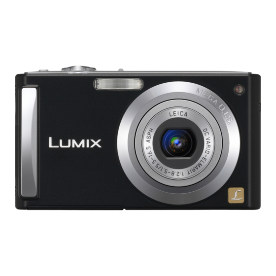 Panasonic DMC FS3 - Lumix Digital Camera Instrucciones Básicas De Funcionamiento