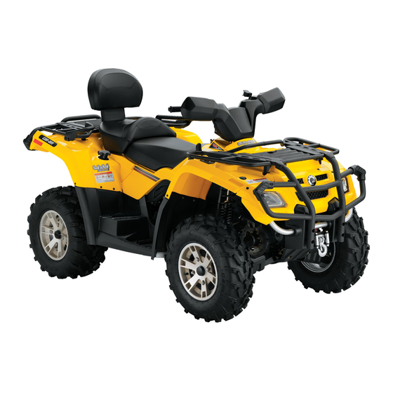 Can-Am Outlander 400 EFI 2009 Operator's Manual