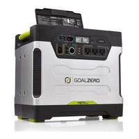 GOAL ZERO Yeti 1250 User Manual