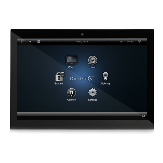 Control 4 C4-WALL7-WH Installation Manual