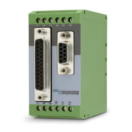 Motrona IP251 Operating Manual