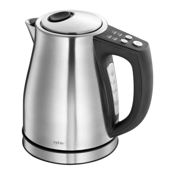 Exido 245106 Electric Kettle Manuals