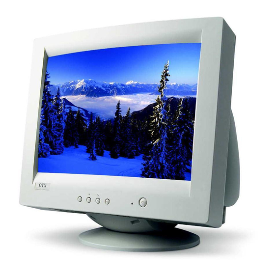 CTX VL700 Operating Instructions Manual