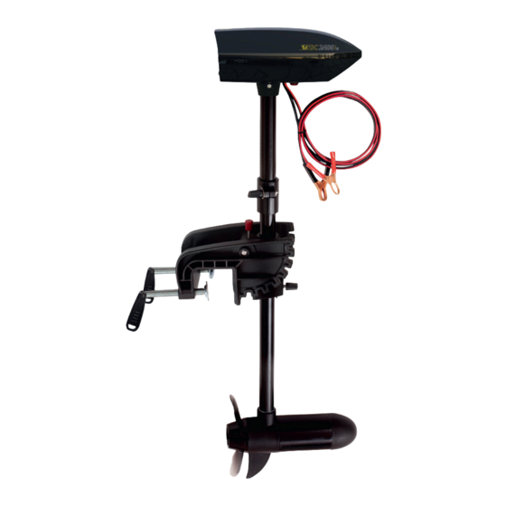 Black cat BC 2400 Electric Outboard Motor Manuals