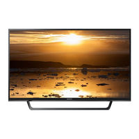 Sony BRAVIA 32R324E Operating Instructions Manual