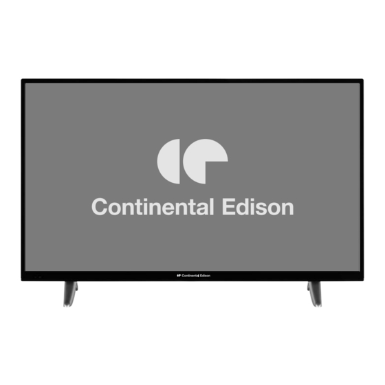 CONTINENTAL EDISON CELED43S0119B3 Operating Instructions Manual