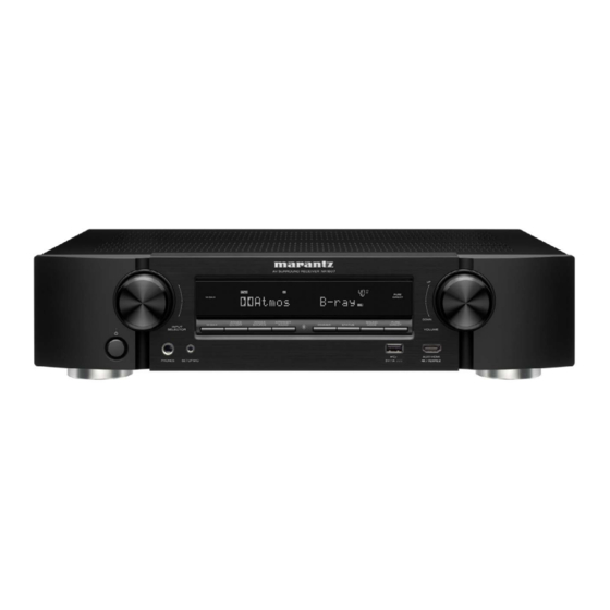 Marantz NR1607 Service Manual