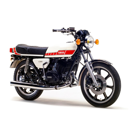 Yamaha RD250 Owner's Manual