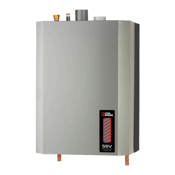 ECR International UTICA BOILERS SSV-050 Installation, Operation & Maintenance Manual