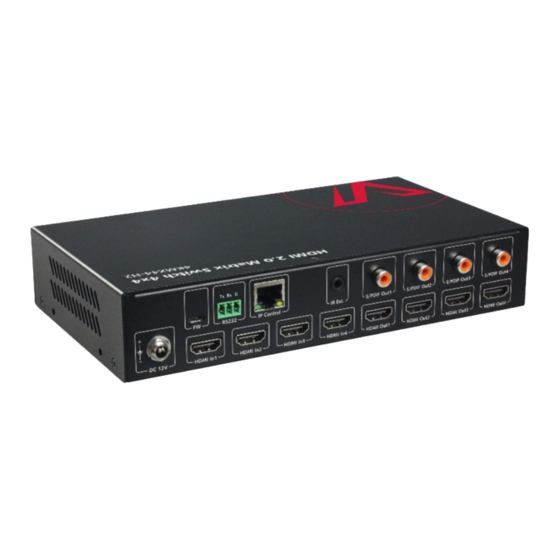 AV Access 4KMX44-H2 User Manual