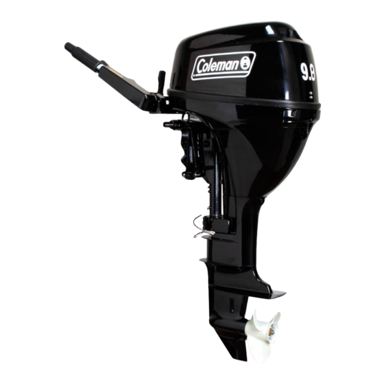 Coleman F9.8BM Manuals
