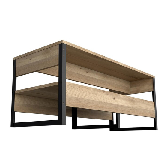 rst brands EMERY COFFEE TABLE SL-CT-4 Assembly Instructions Manual