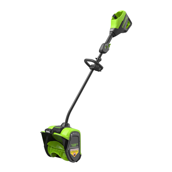 GreenWorks SS80L01 Operator's Manual