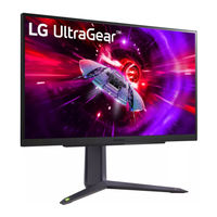 LG UltraGear 27GR75Q-B.AUS Manual