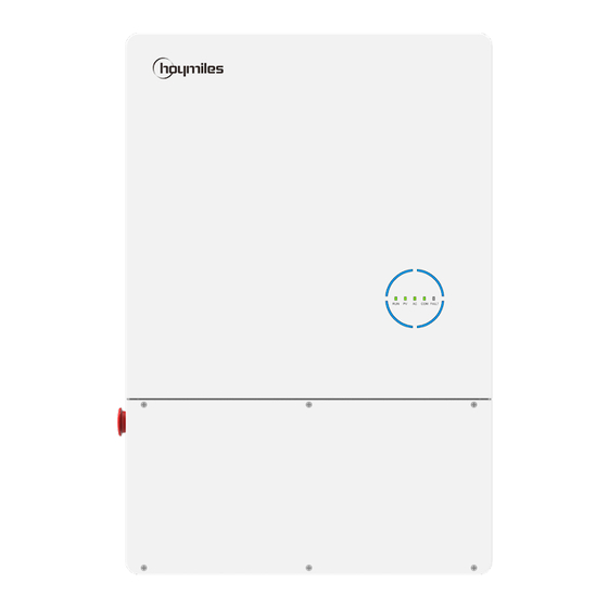 Hoymiles HAS-7.6LV-USG1 Quick Installation Manual