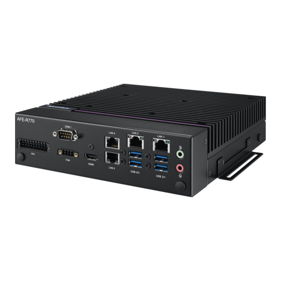 Advantech AFE-R770 User Manual