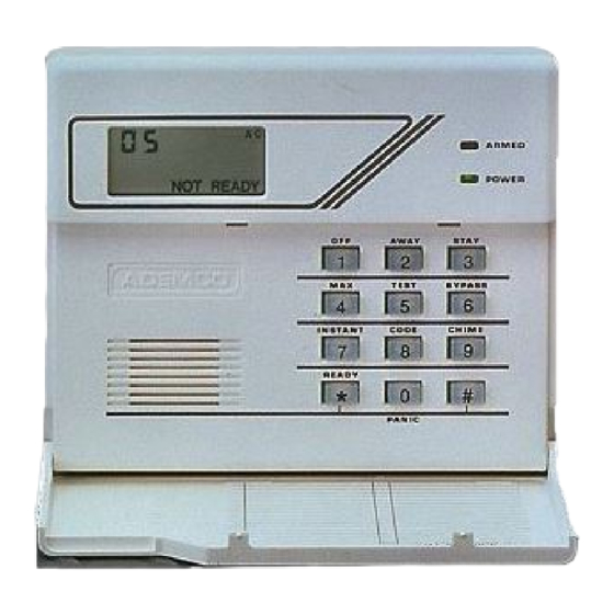 ADEMCO Vista Series User Manual