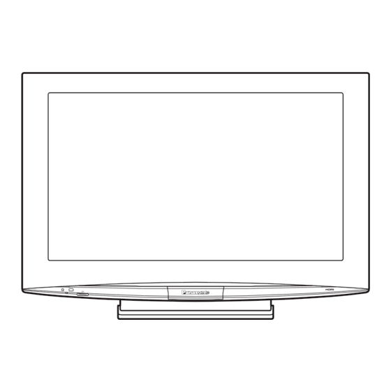 Panasonic TH37LRT12U - HD LCD DISPLAY Manuals