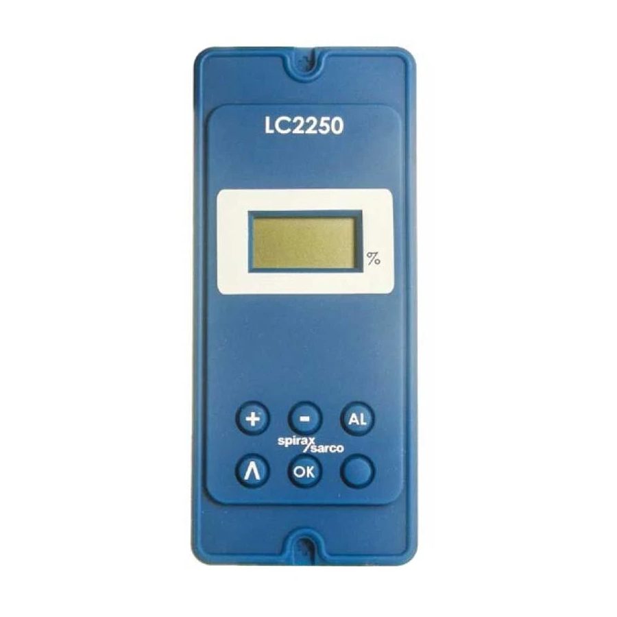 Spirax Sarco LC2250 Installation And Maintenance Instructions Manual