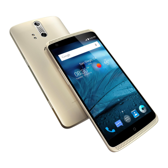 Zte Axon User Manual