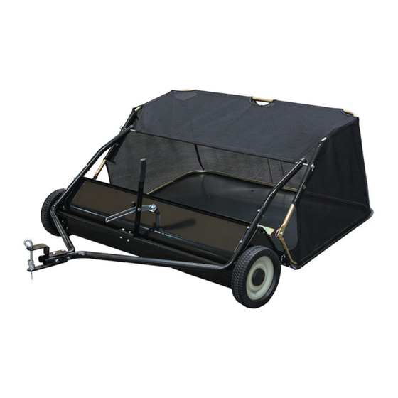 User Manuals: YTL YTL-003-048 Tow Lawn Sweeper