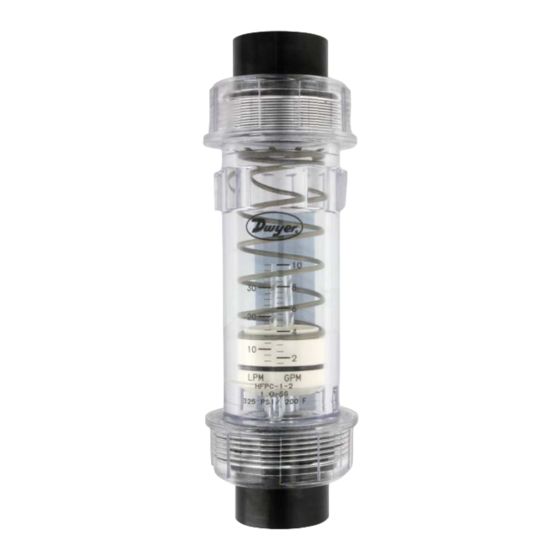 Dwyer Instruments HFPC Series Specifications-Installation And Operating Instructions