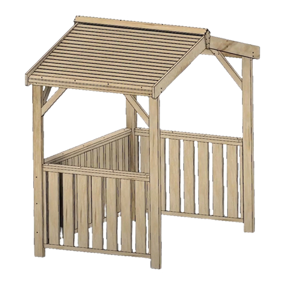 Zest 4 Leisure Ashton BBQ Shelter Assembly Instructions Manual