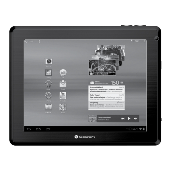 Gogen TA 8200 User Manual