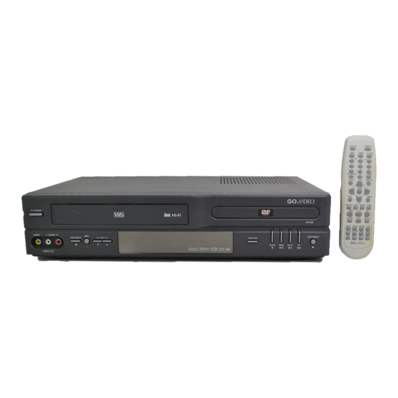 GoVideo DV1040 User Manual